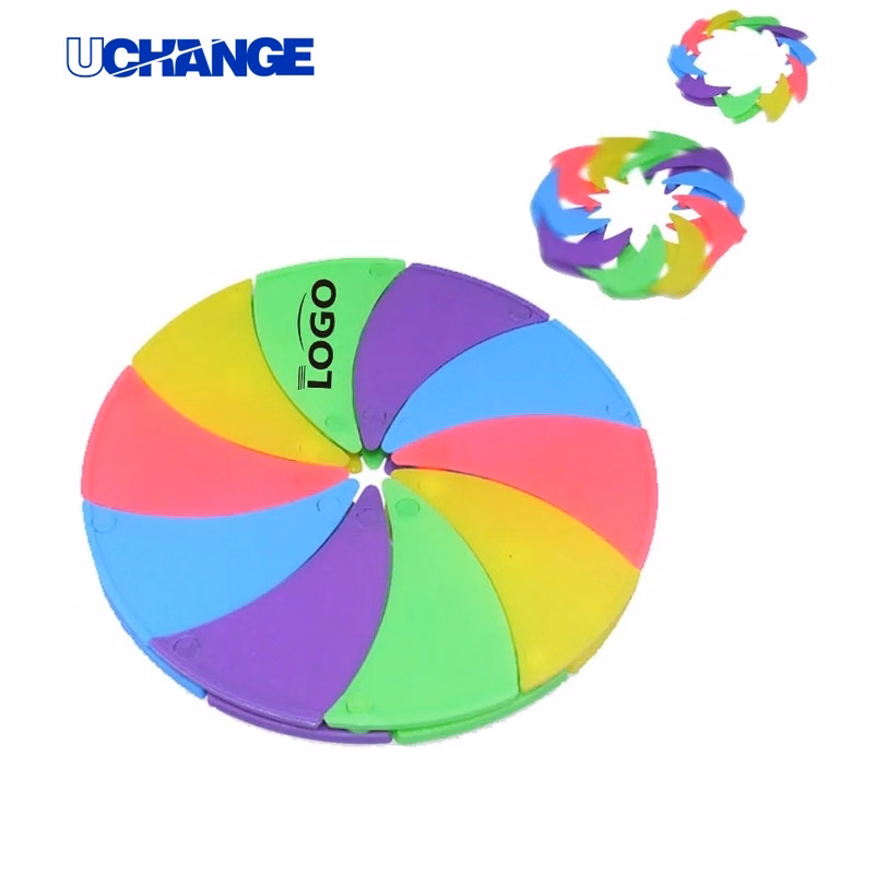 Plastic Expandable Collapsible Flying Disc Toy