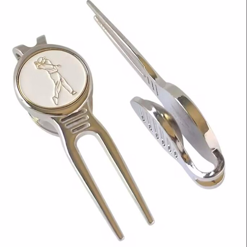 Ball marker divot epair tool