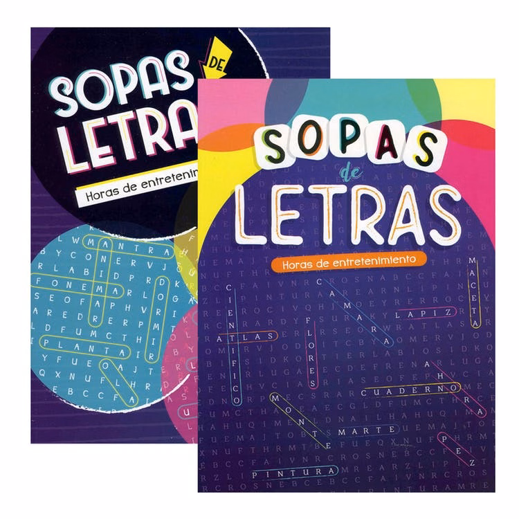 Word Find Puzzle Books - Spanish Two Titles