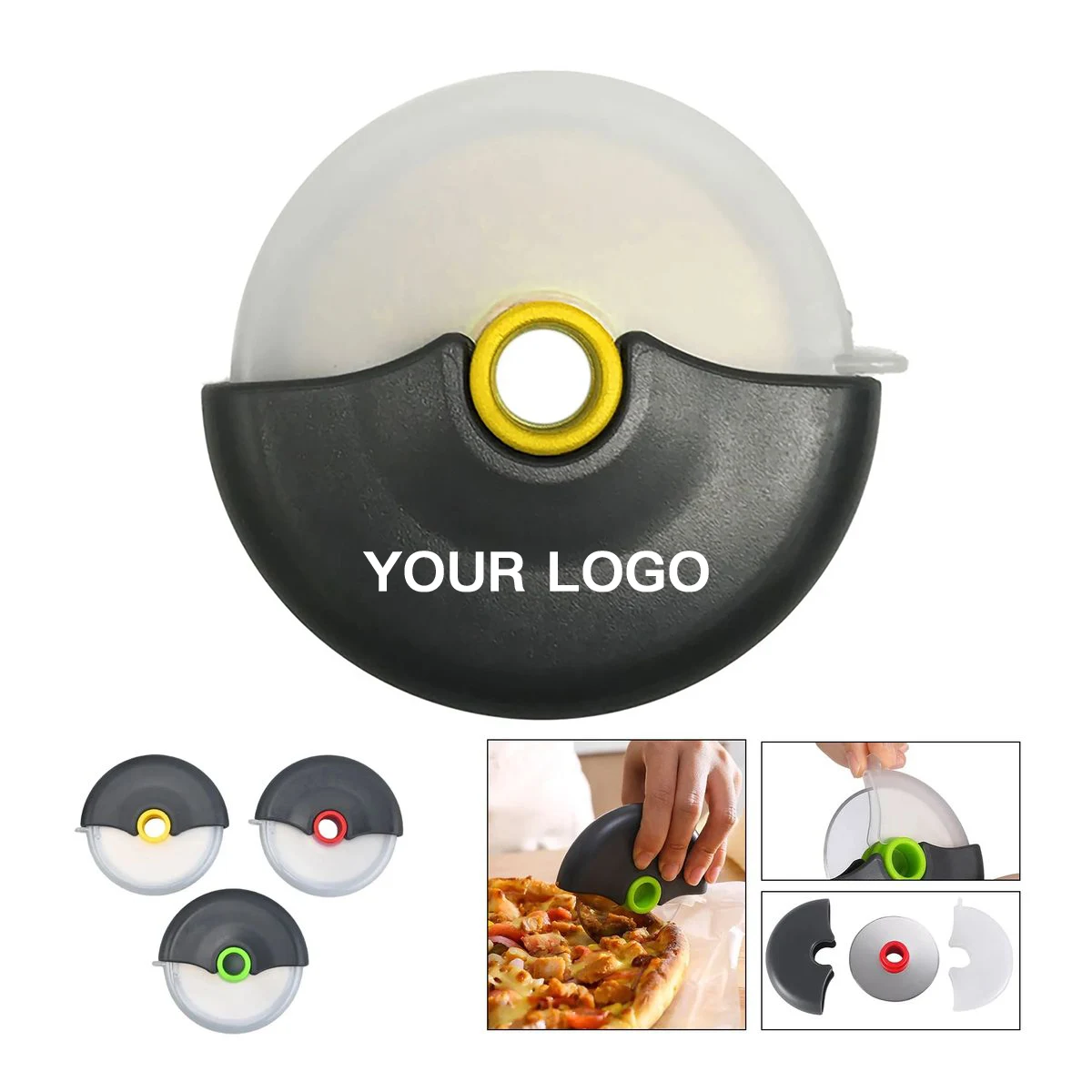 Durable 4 Inch Pizza Wheel with Ergonomic Handle 1