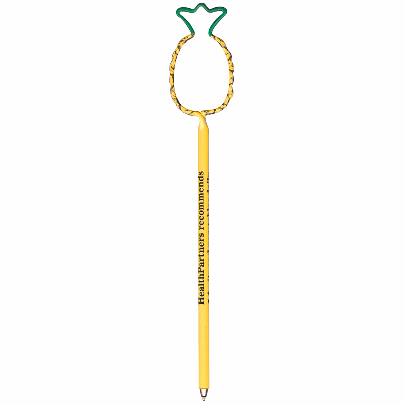 Pineapple Multi-Color Inkbend Standard, Bent Pen