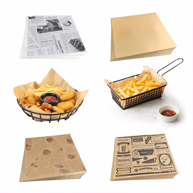 Hamburger Wrapping Paper