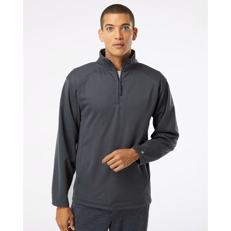 Badger Men's Performance Quarter-Zip Pullover - 1480
