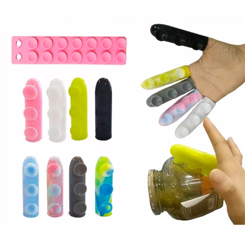 Silicone Multi-Color Sucker Toy