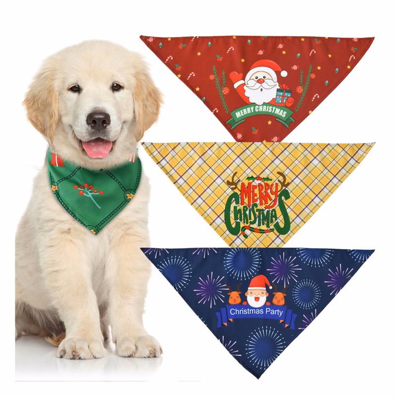Christmas Dog Pet Bib