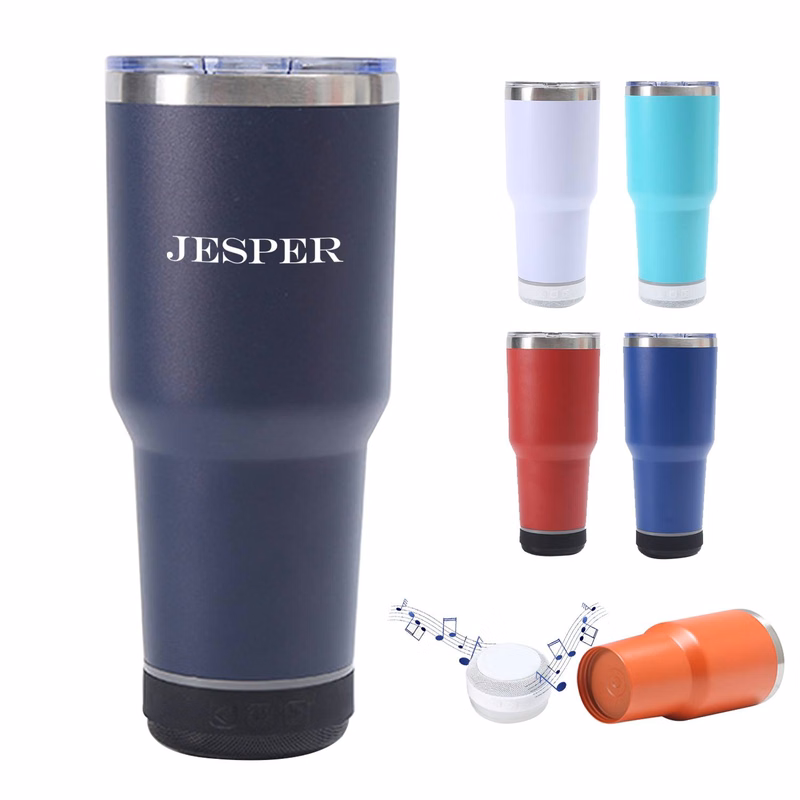 Outdoor Stainless Steel Bluetooth Speaker Mug