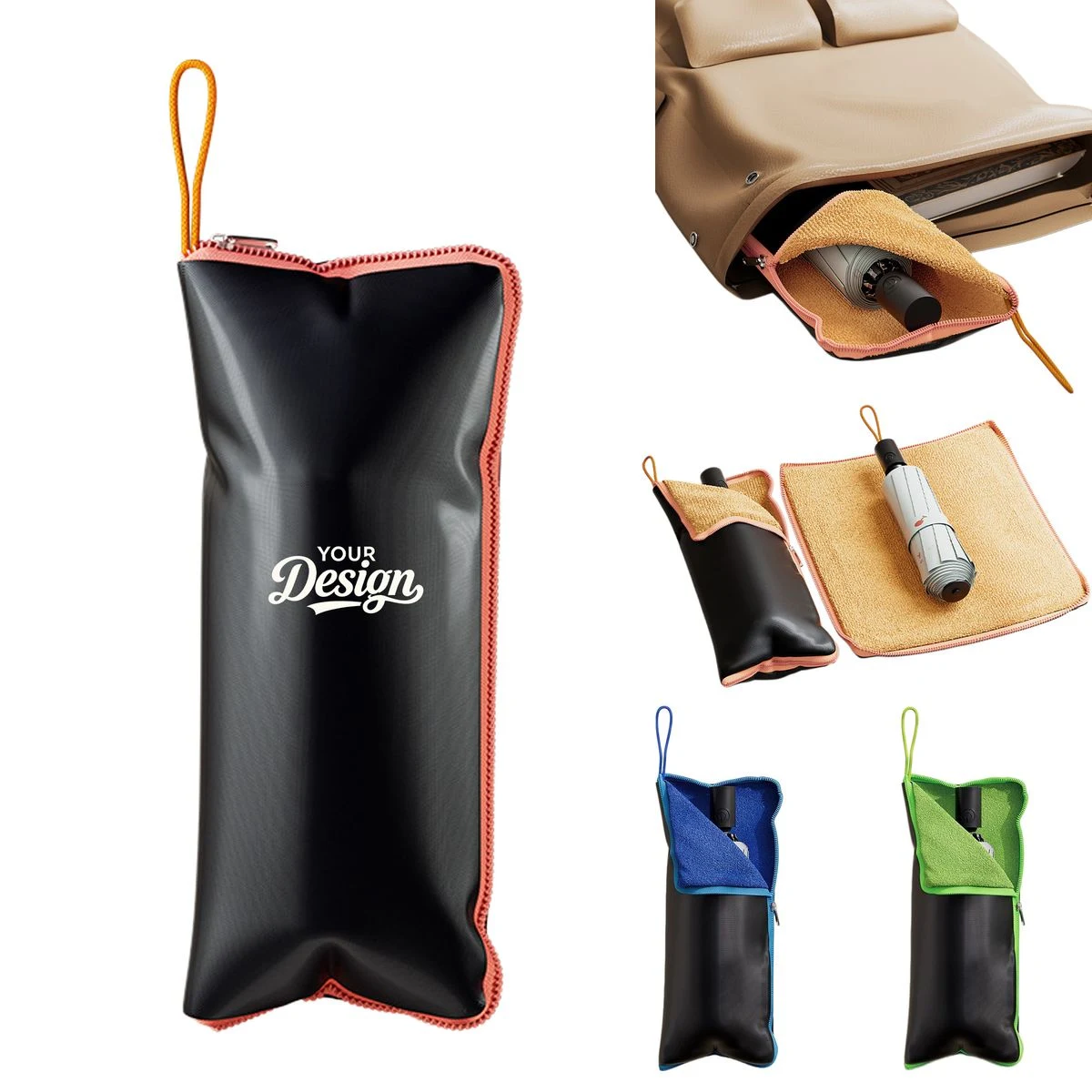 Waterproof Portable Umbrella Carry Pouch 1
