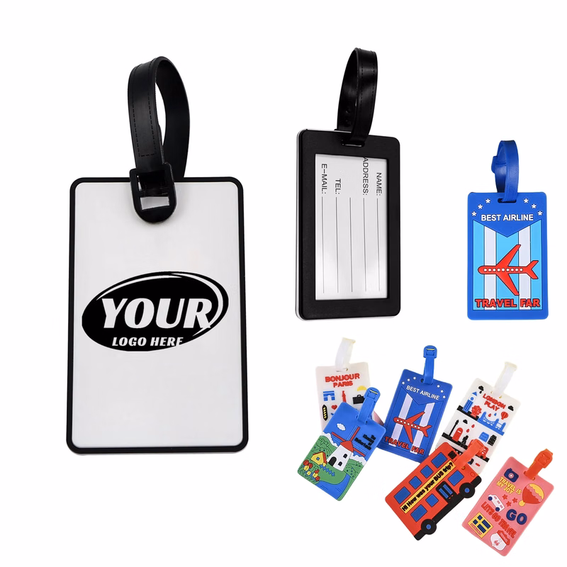 PVC Custom Luggage Tag