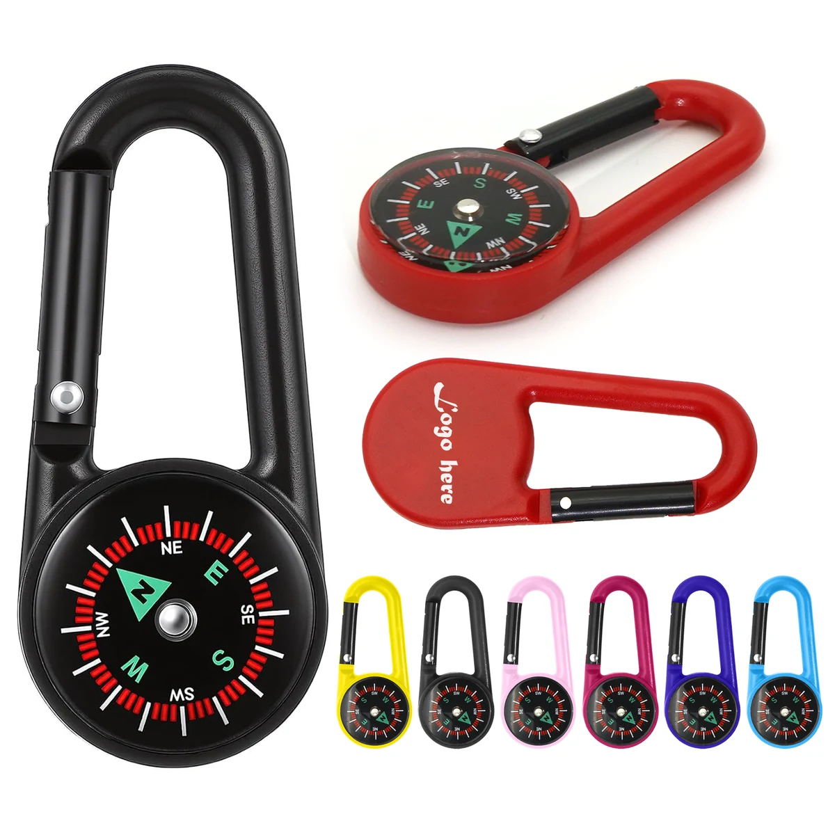 Self-Locking Compass Carabiner 1