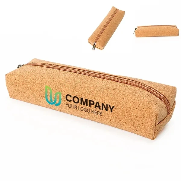 cork pencil Zipper holder 1