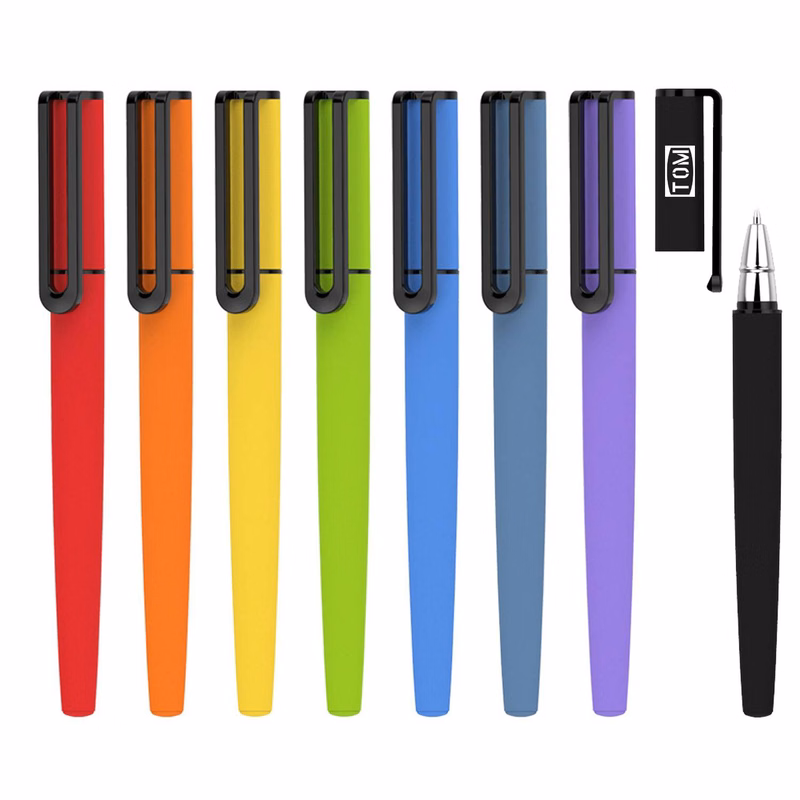 Removable Cap Premium Matte Finish Plastic Signature Pen
