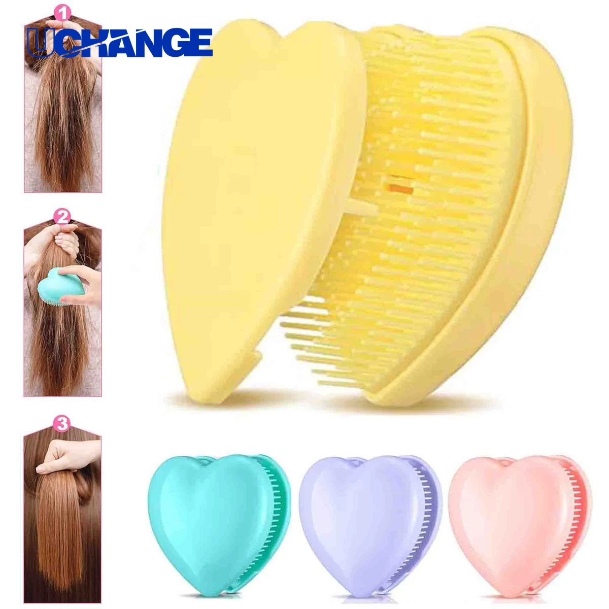 Hair Soft-Feel Scalp Massager Brush Tool 1