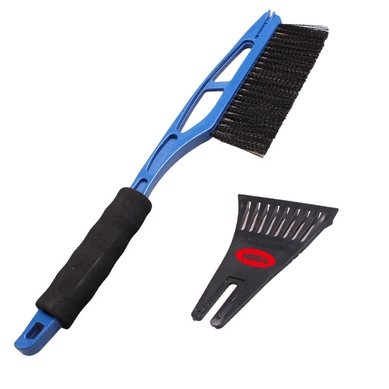 2-in-1 Ice Scraper with Snow Brush 1