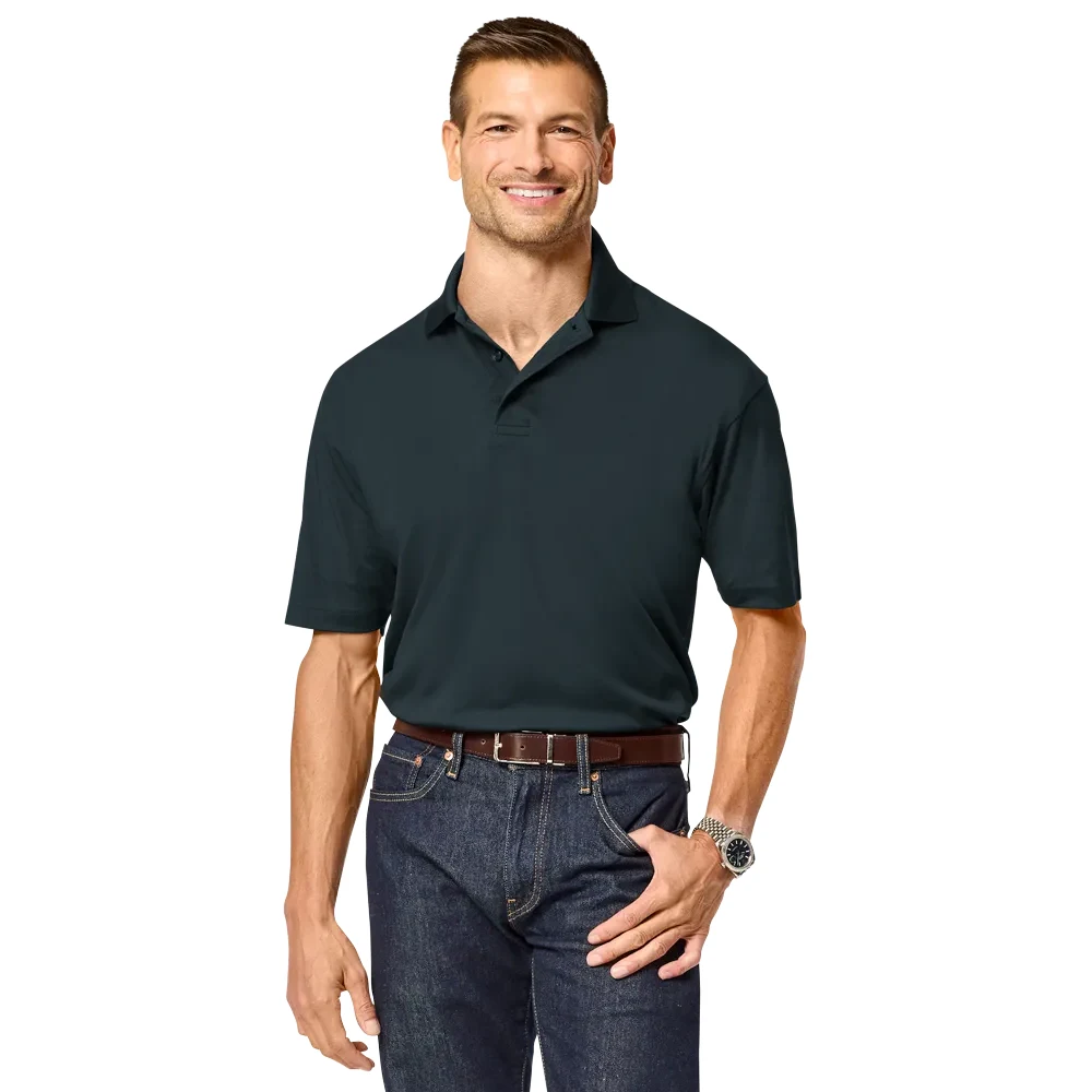 Men's Recycled Knit Polo 1