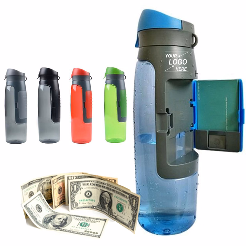 25 Oz. Sports Water Bottle w/Card Slot