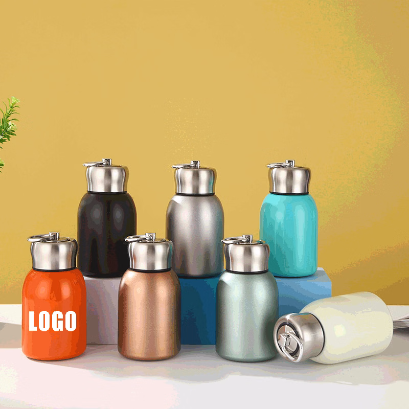 Stainless Steel Thermos Mug Vacuum Double-Layer Chubby Ding Pocket Cup