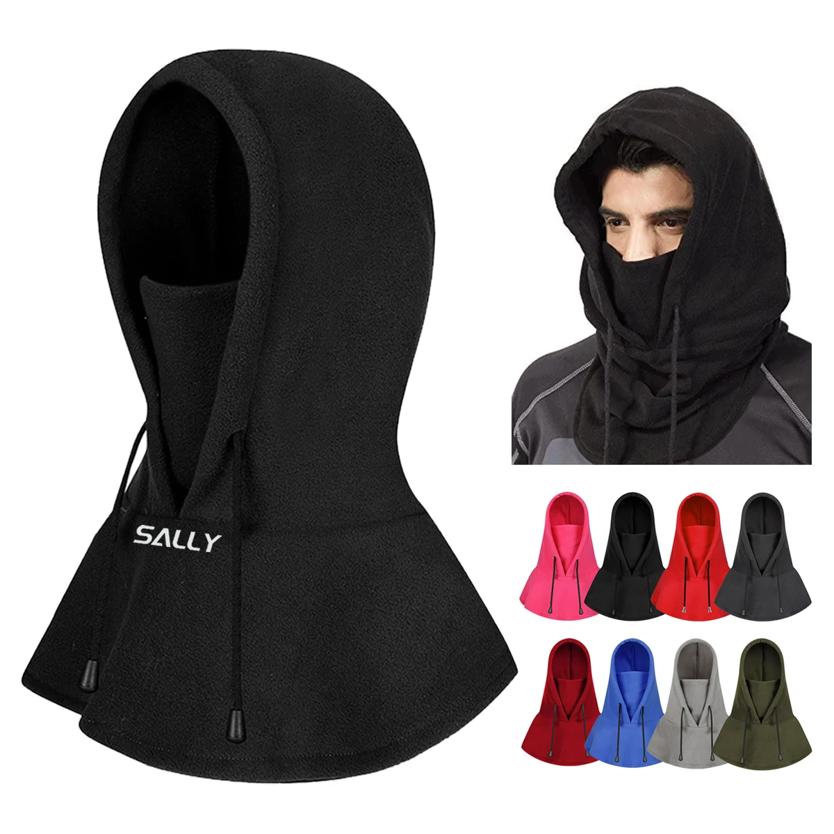 Balaclava Heavyweight Fleece Cold Weather Face And Neck Mask 1