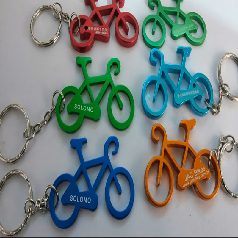 Bicycle shape key chain