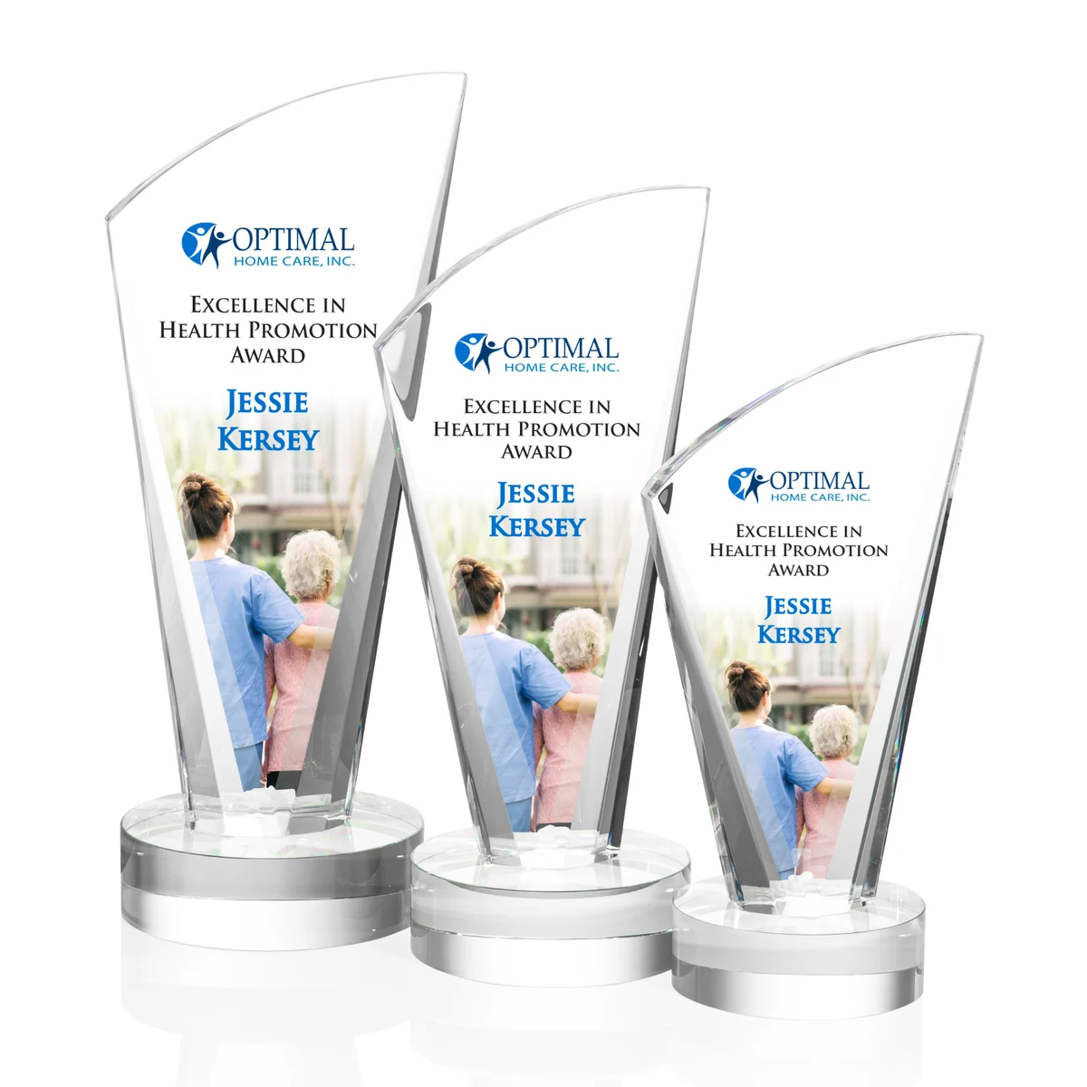 Brampton VividPrint™ Award - Clear 1