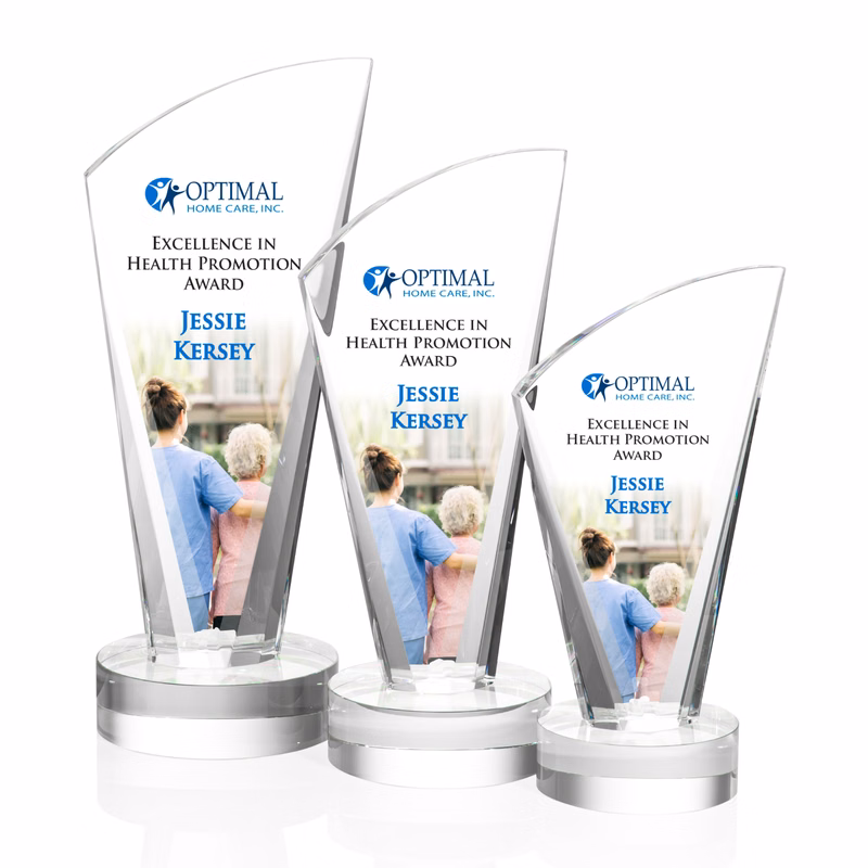 Brampton VividPrint™ Award - Clear