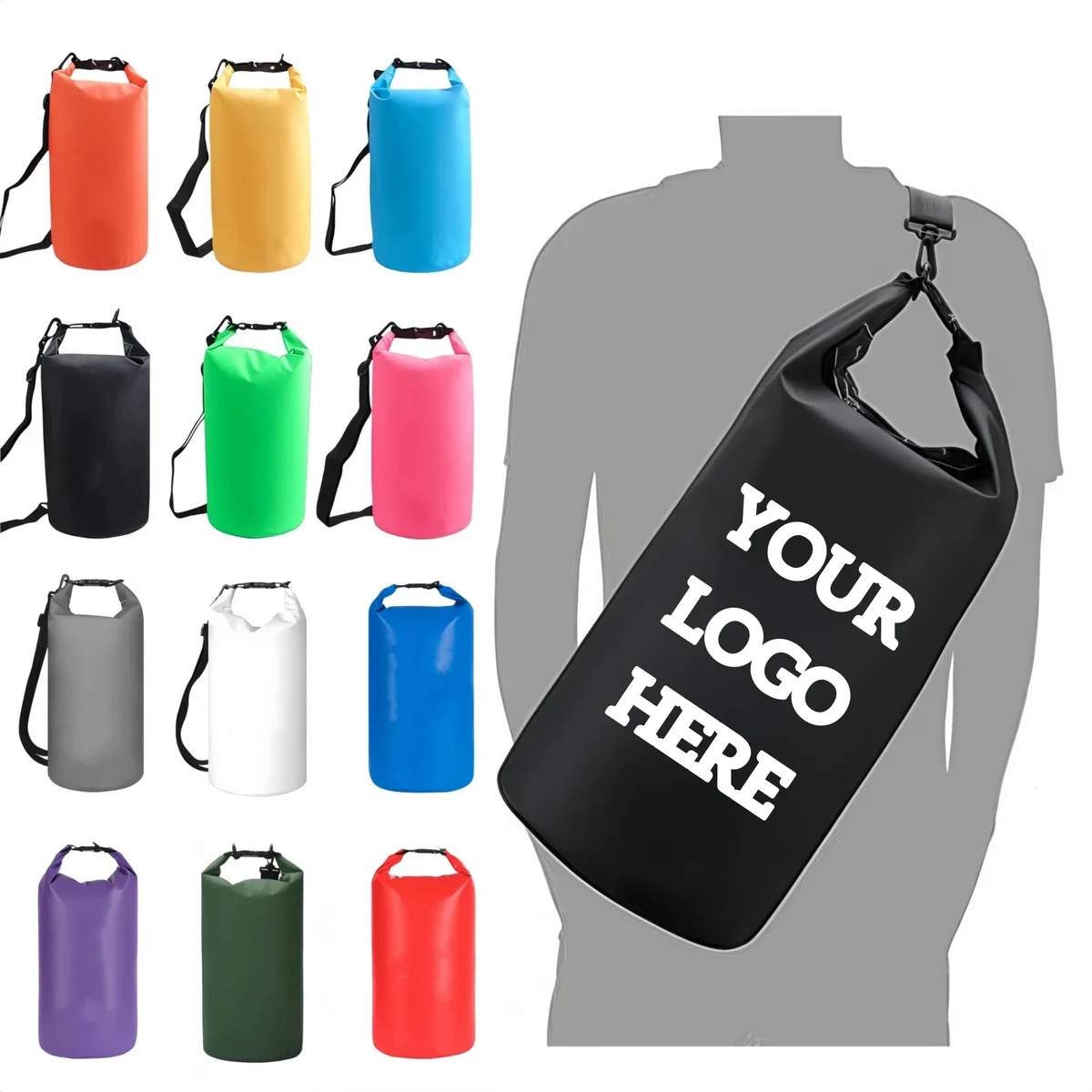 Premium 10 Liter PVC Waterproof Dry Bag With Handle 1