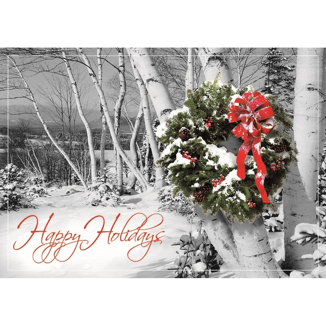 Rustic Cheer Holiday Cards 1