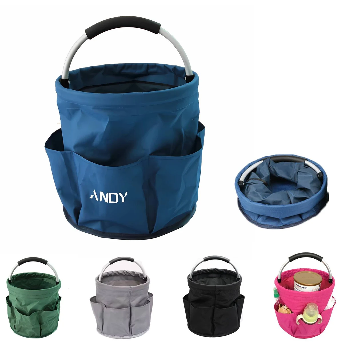 Foldable Bucket Tool Bag W/ Handle 1