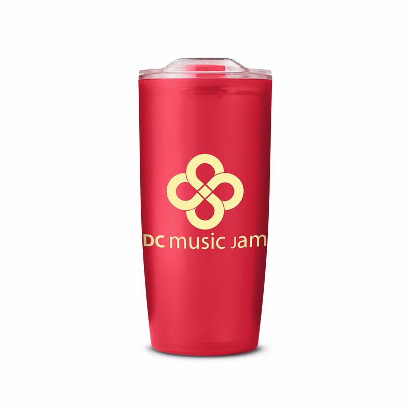 USA Made 22 oz Frosted Double-Wall Insulated Tumbler