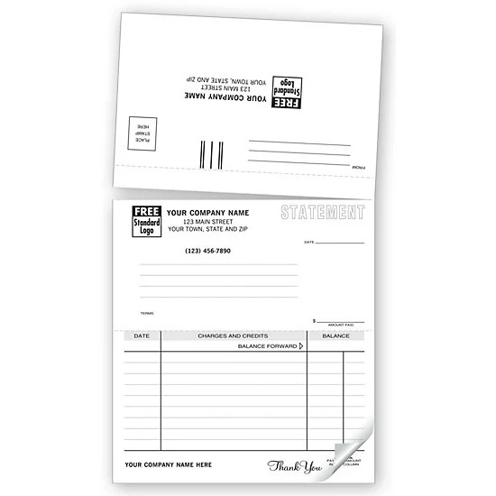Statements, Classic With Return Envelope 1