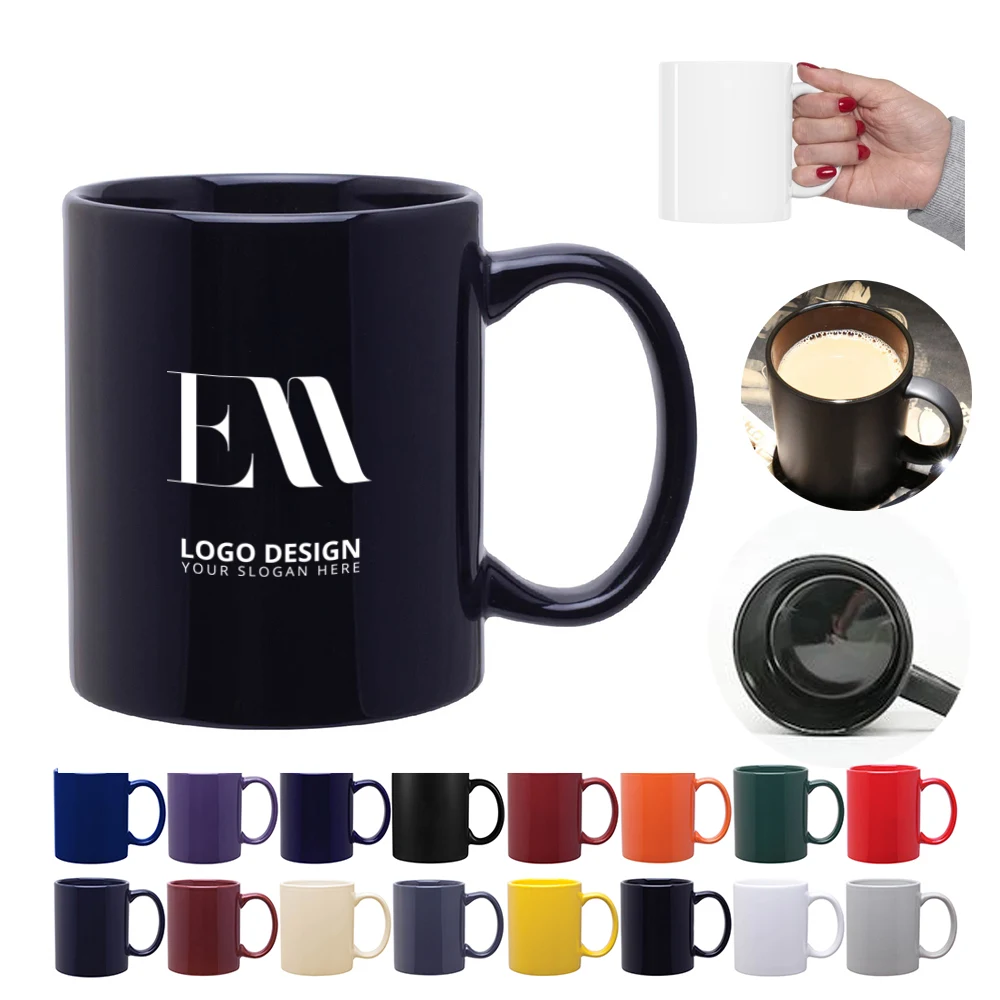 10 oz Espresso Tea Cup Ceramic Coffee Mug With Handle 1