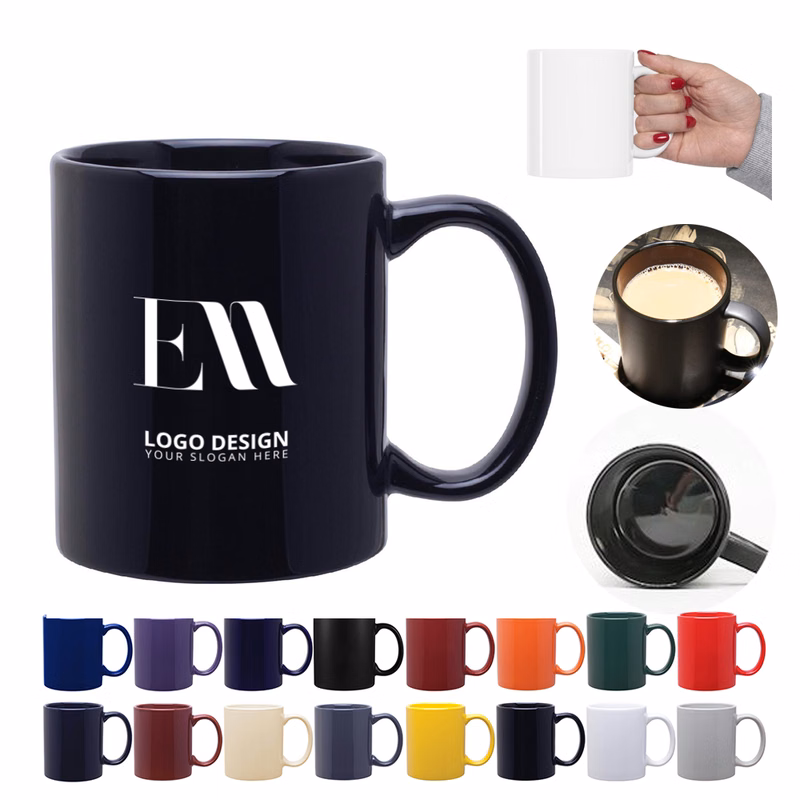10 oz Espresso Tea Cup Ceramic Coffee Mug With Handle