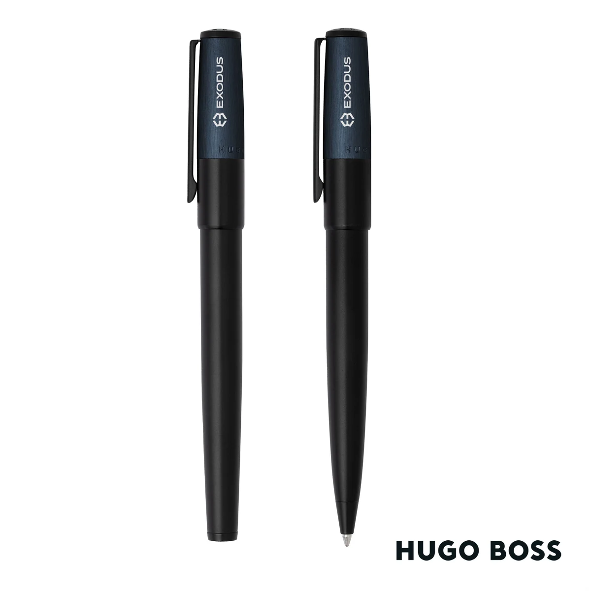 Hugo Boss® Gear Minimal Ballpoint Pen & Fountain Pen Set 1