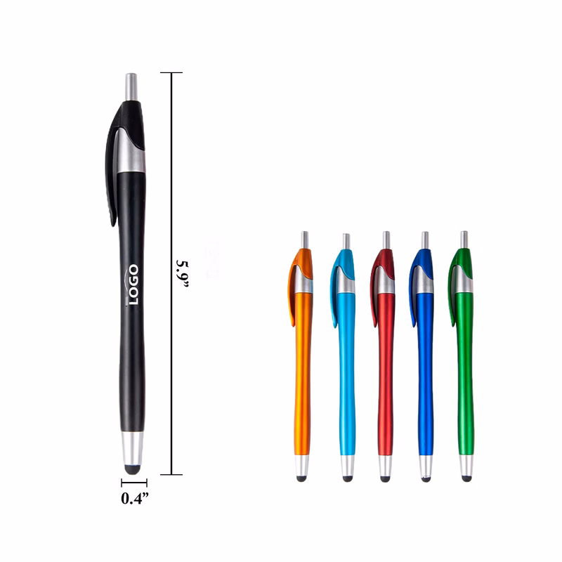 Retractable Tip Ballpoint Pen MOQ 100PCS