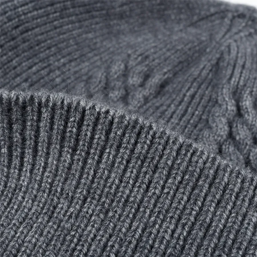 Warmly Luxe-knit Beanies 1