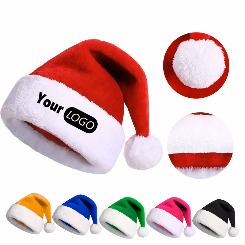 Festive Santa Hat with Soft Texture