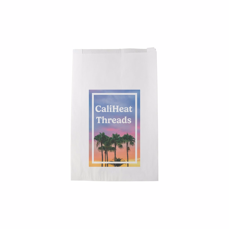 Merchandise Bag - White Kraft
