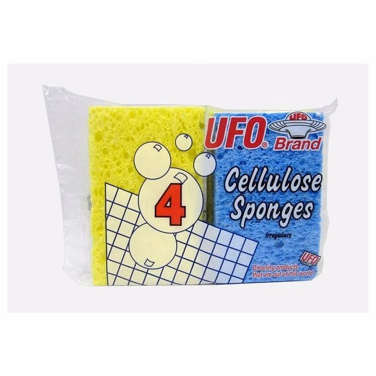Cellulose Sponges Irregulars 4 Pack
