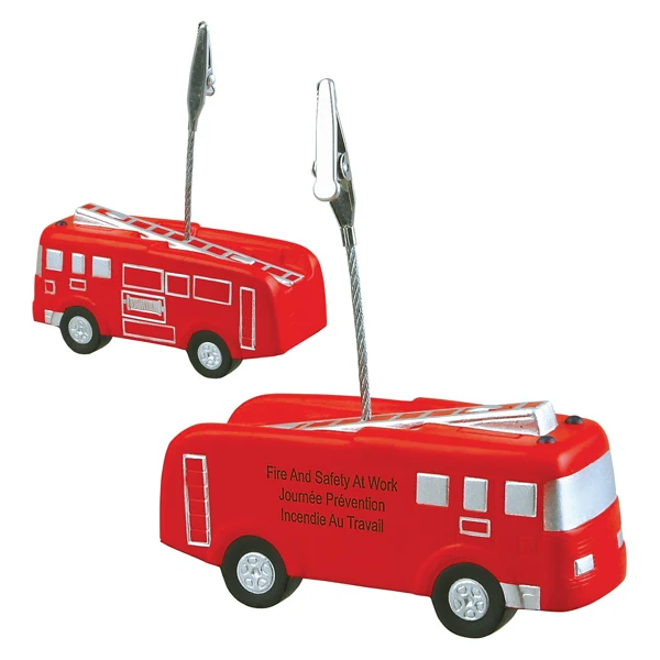 Fire Truck Stress Reliever Memo Holder 1