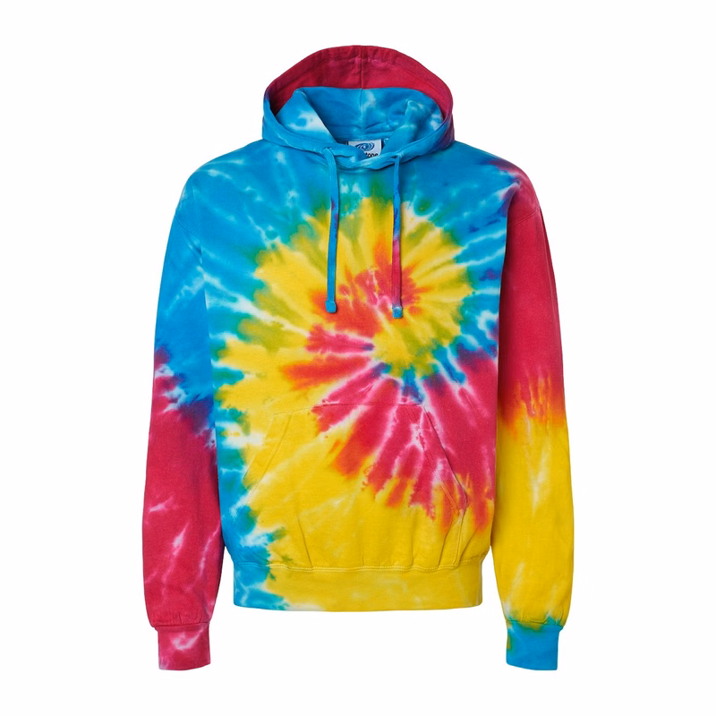 Youth Tie-Dyed Hooded Sweatshirt - 8777Y