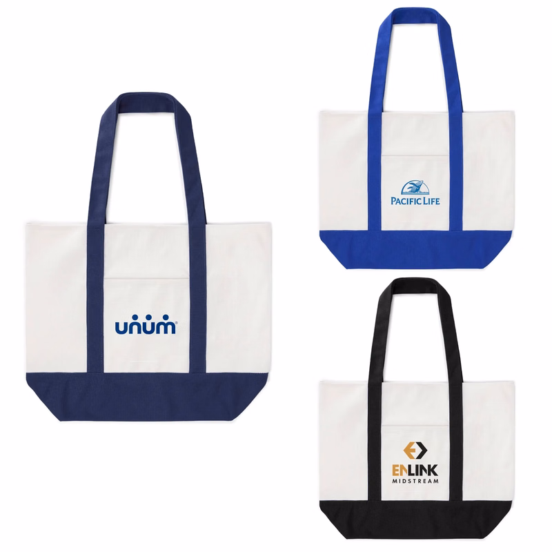 Large TJ Canvas Tote Bag