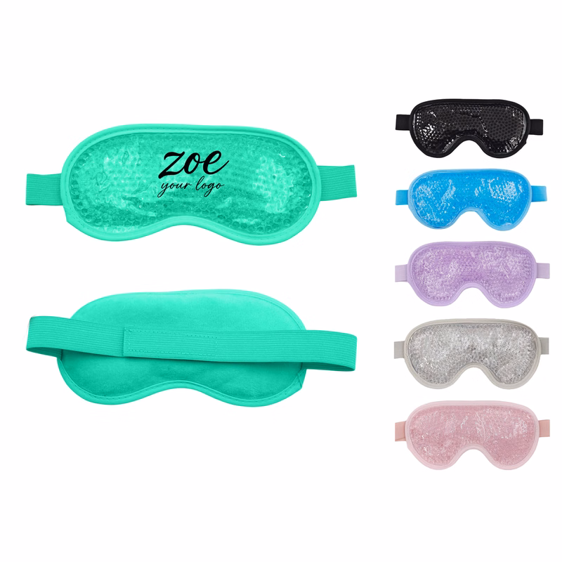 PVC Plush Gel Beads Hot Cold Eye Mask MOQ50