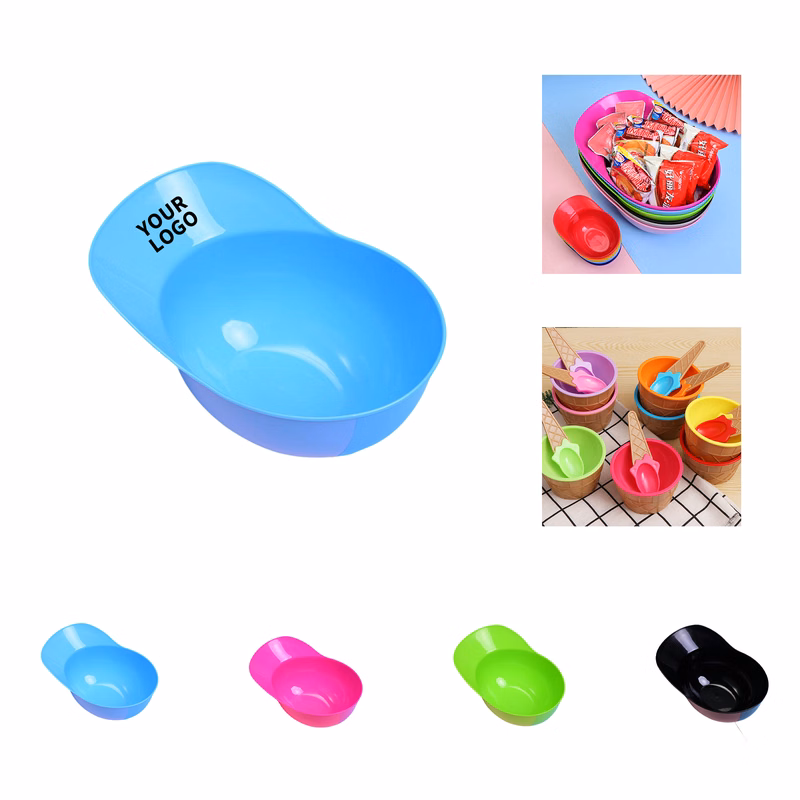 Baseball Helmet Style Ice Cream Bowl