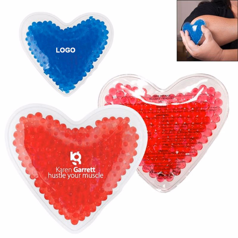 Heart Shape Gel Beads Hot/Cold Pack