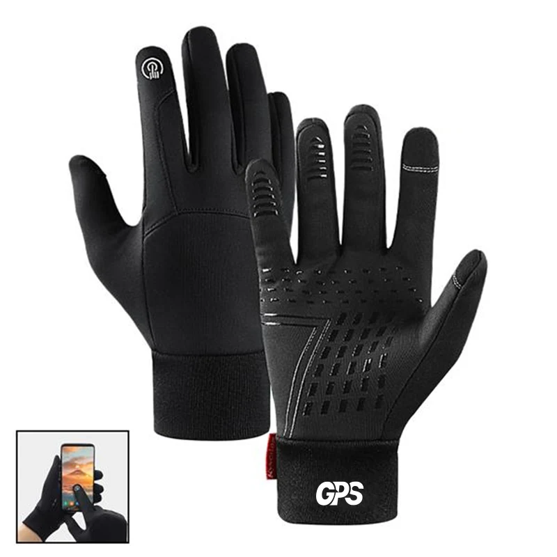 9 7/8 " Full Finger Non-Slip Touch Screen Sport Glove 1