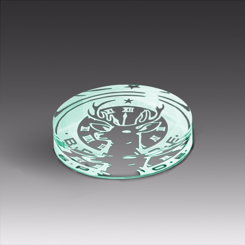 4" Circle Paperweight