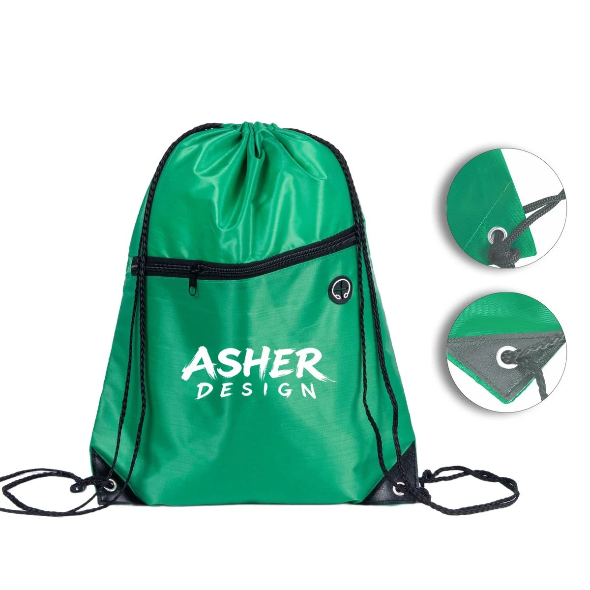 Portable Mesh Gym Cinch Bag for Sports & Promo 1