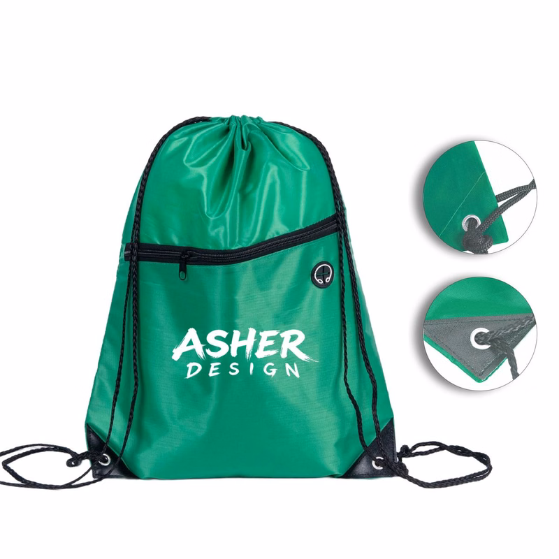 Portable Mesh Gym Cinch Bag for Sports & Promo