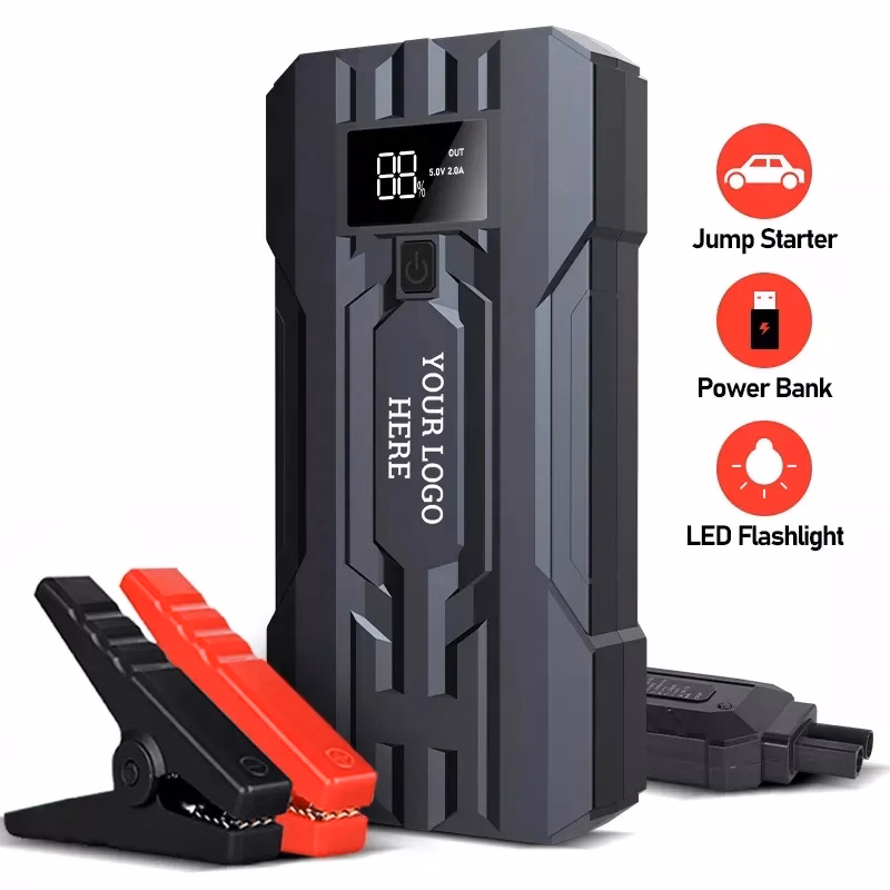 12V Intelligent Jump Starter with LCD Display