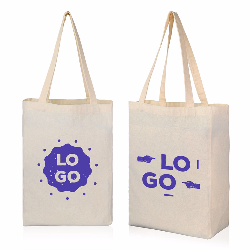 8Oz Cotton Canvas Grocery Tote Bag