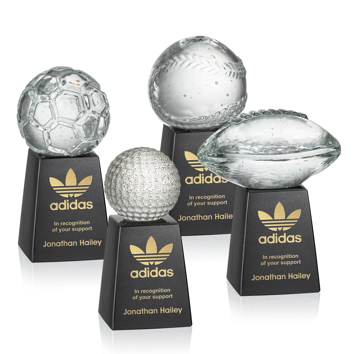 Sports Balls Award on Marble 1